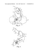 TRANSACTION CARD ASSEMBLY WITH SUBJECT AND STAND PORTIONS, ELECTROSTATIC CLINGS AND A BACKER diagram and image