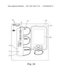 TRANSACTION CARD ASSEMBLY WITH SUBJECT AND STAND PORTIONS, ELECTROSTATIC CLINGS AND A BACKER diagram and image