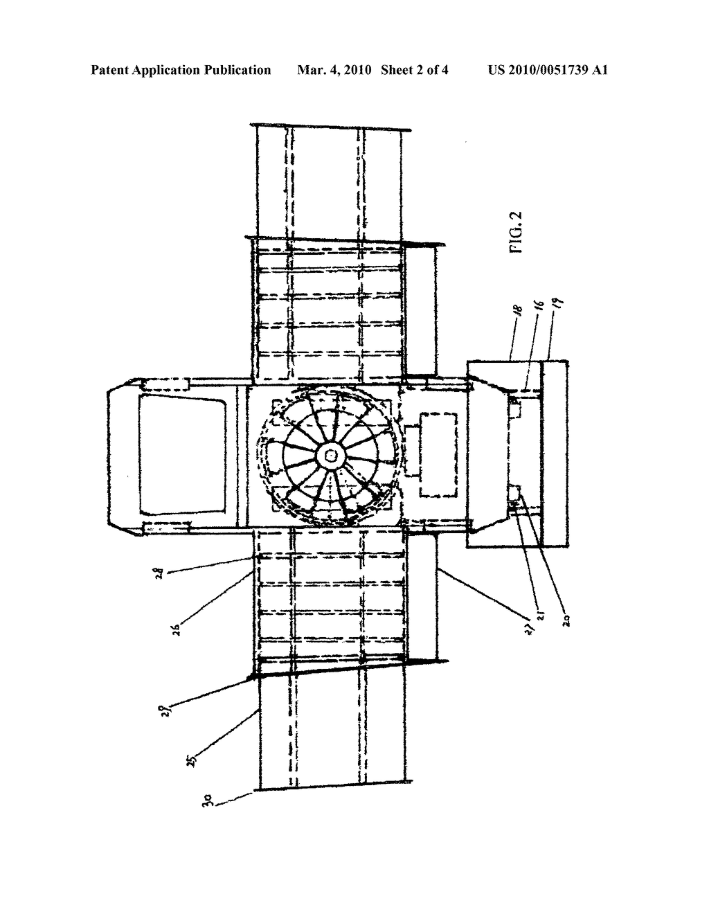 Method for controlling lifting force of an aerovane fan and a helicar - diagram, schematic, and image 03