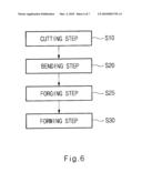 Wiring holding flange and manufacturing method thereof diagram and image