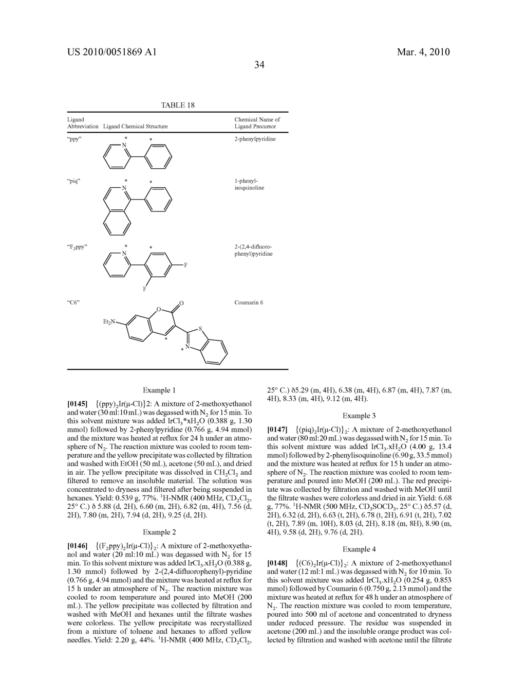 ORGANIC IRIDIUM COMPOSITIONS AND THEIR USE IN ELECTRONIC DEVICES - diagram, schematic, and image 50