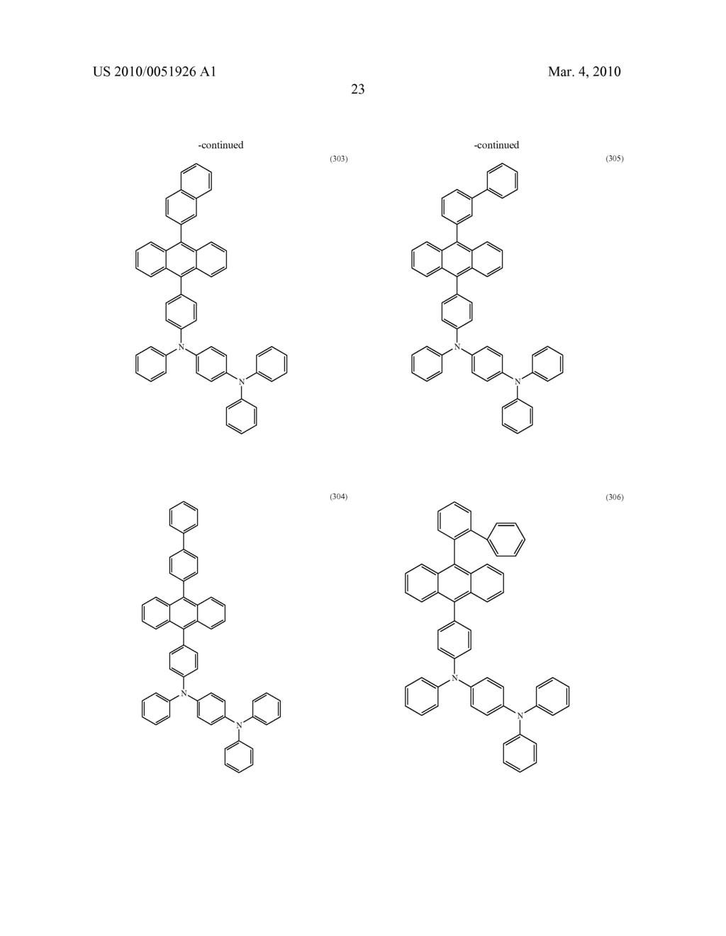 Anthracene Derivative, Material for Light-Emitting Element, Light-Emitting Element, Light-Emitting Device, and Electronic Appliance - diagram, schematic, and image 71