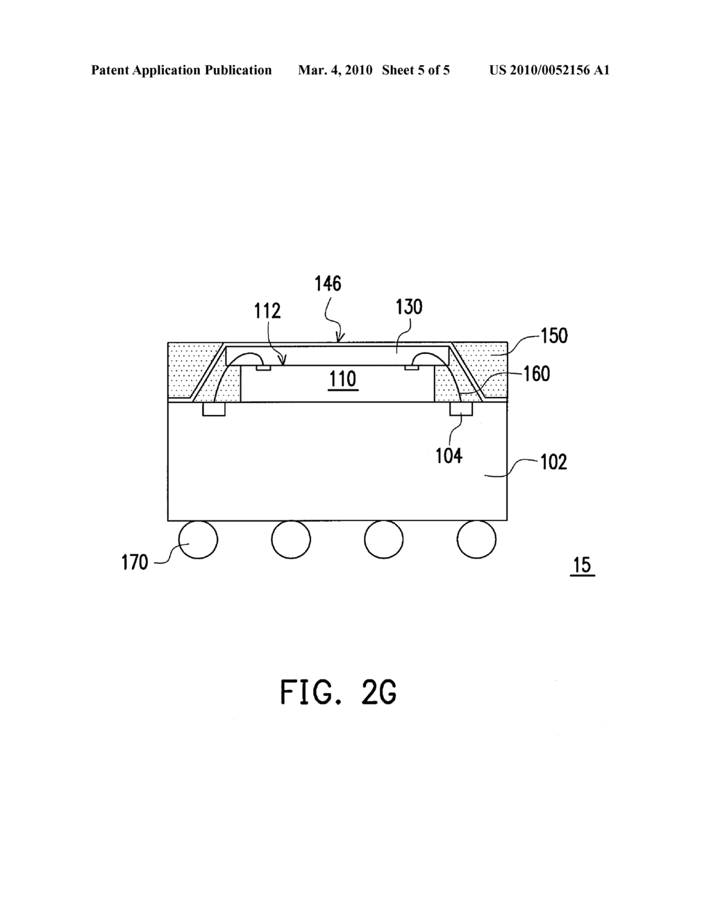 CHIP SCALE PACKAGE STRUCTURE AND FABRICATION METHOD THEREOF - diagram, schematic, and image 06