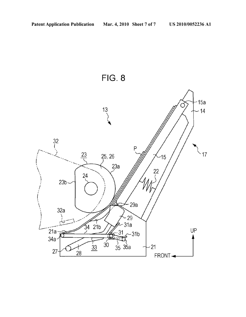 FEED DEVICE AND RECORDING DEVICE - diagram, schematic, and image 08