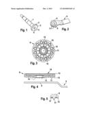 ADAPTER FOR A MOTOR-DRIVEN MACHINE TOOL WITH A ROTATABLY DRIVEABLE MACHINE TOOL diagram and image