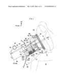 COLUMN-MOUNTED KNEE AIRBAG DEVICE diagram and image