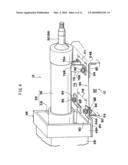 COLUMN-MOUNTED KNEE AIRBAG DEVICE diagram and image