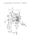 COLUMN-MOUNTED KNEE AIRBAG DEVICE diagram and image