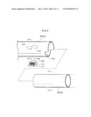 COLUMN-MOUNTED KNEE AIRBAG DEVICE diagram and image