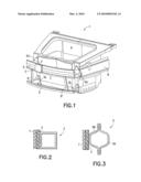 FRONT STRUCTURE OF A MOTOR VEHICLE diagram and image