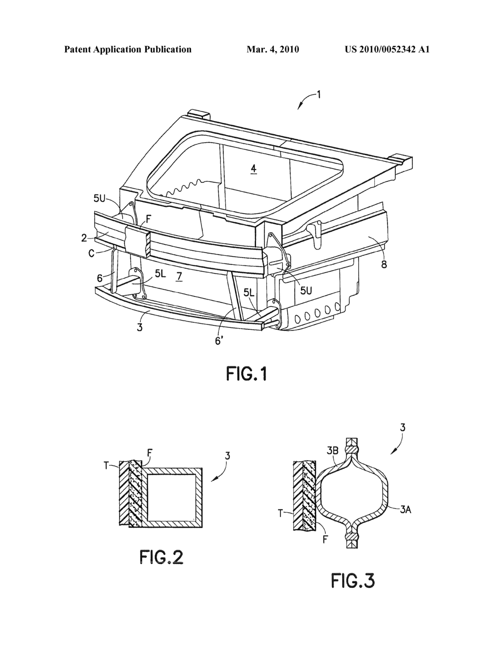 FRONT STRUCTURE OF A MOTOR VEHICLE - diagram, schematic, and image 02