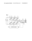 Vehicle equipped with motor and inverter diagram and image