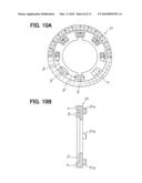 Position detecting apparatus having electric motor and method for detecting position diagram and image