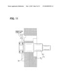 Position detecting apparatus having electric motor and method for detecting position diagram and image