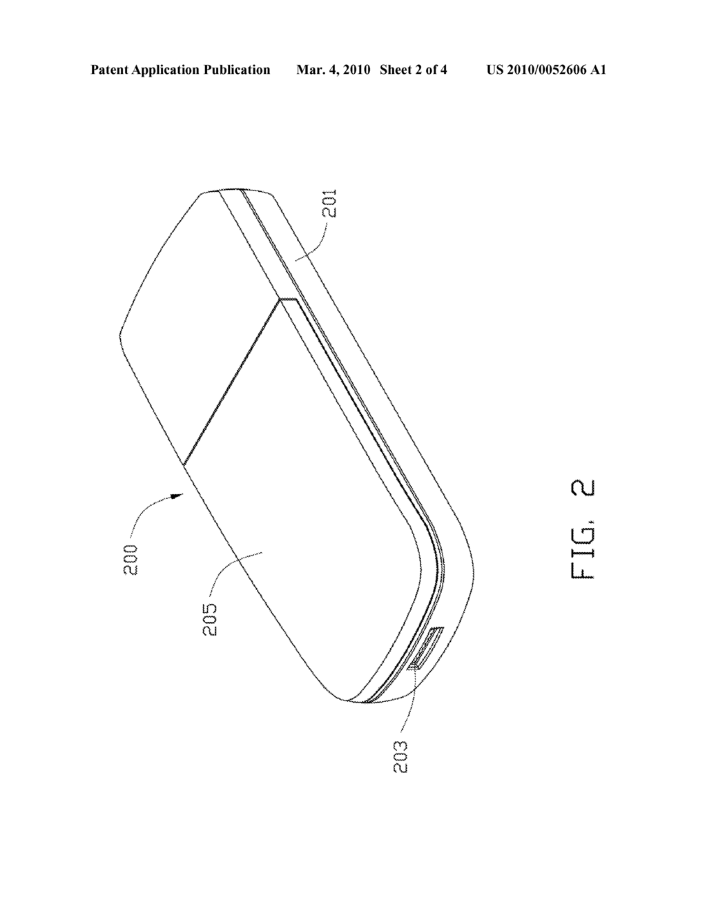 CHARGING DEVICE, PORTABLE ELECTRONIC DEVICE EMPLOYING THE SAME, AND CHARGING METHOD THEREOF - diagram, schematic, and image 03