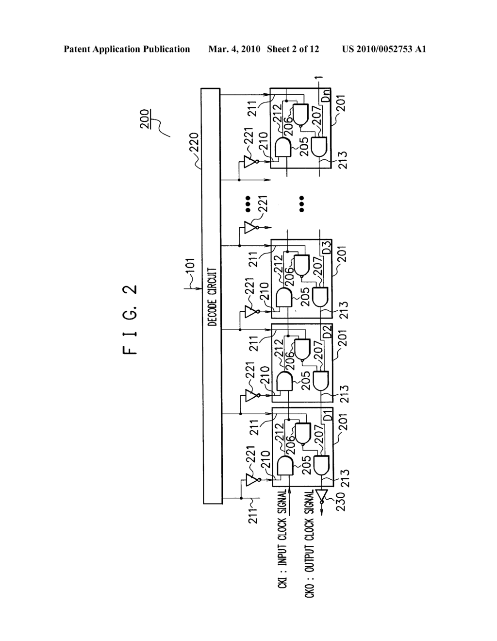 CLOCK SIGNAL DIVIDING CIRCUIT - diagram, schematic, and image 03