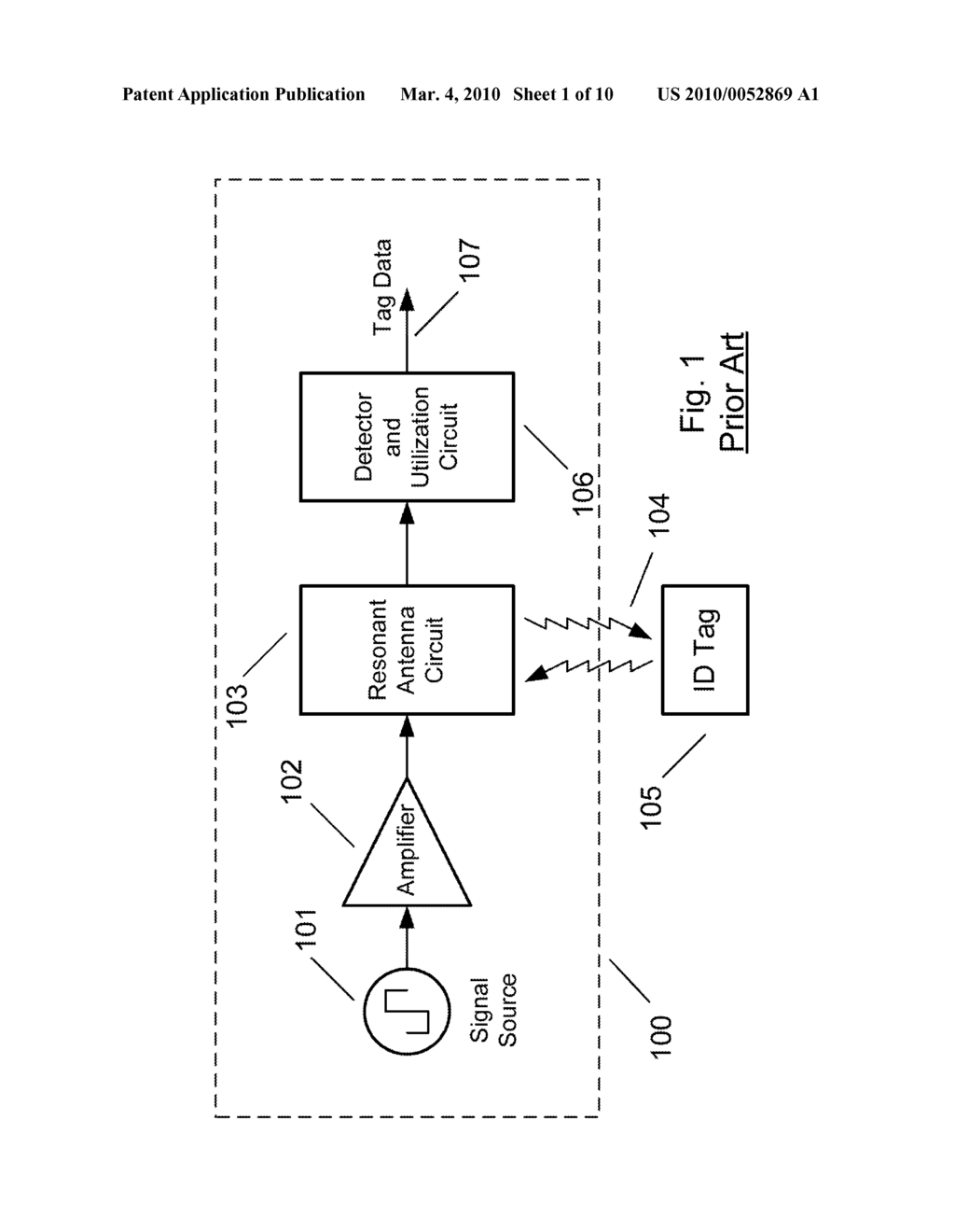 COMBINATION FULL-DUPLEX AND HALF-DUPLEX ELECTRONIC IDENTIFICATION TAG - diagram, schematic, and image 02