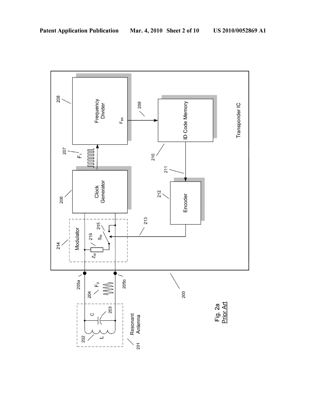 COMBINATION FULL-DUPLEX AND HALF-DUPLEX ELECTRONIC IDENTIFICATION TAG - diagram, schematic, and image 03