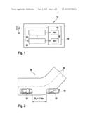 COLLISION WARNING DEVICE FOR MOTOR VEHICLES diagram and image