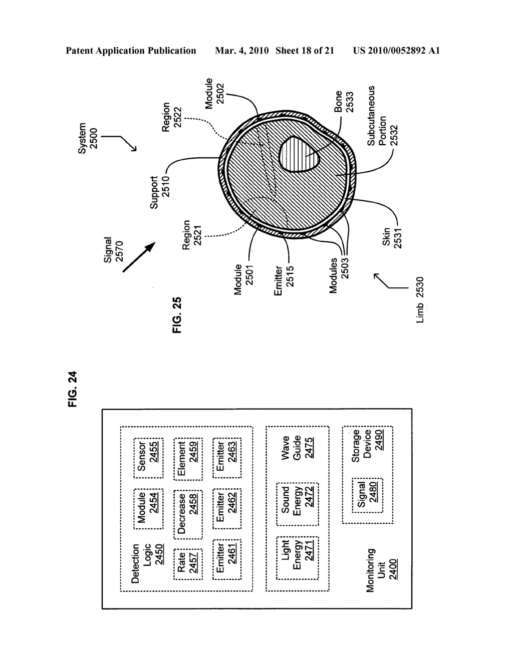 Health-related signaling via wearable items - diagram, schematic, and image 19