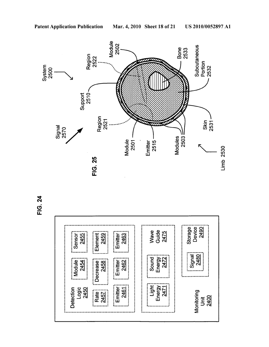 Health-related signaling via wearable items - diagram, schematic, and image 19