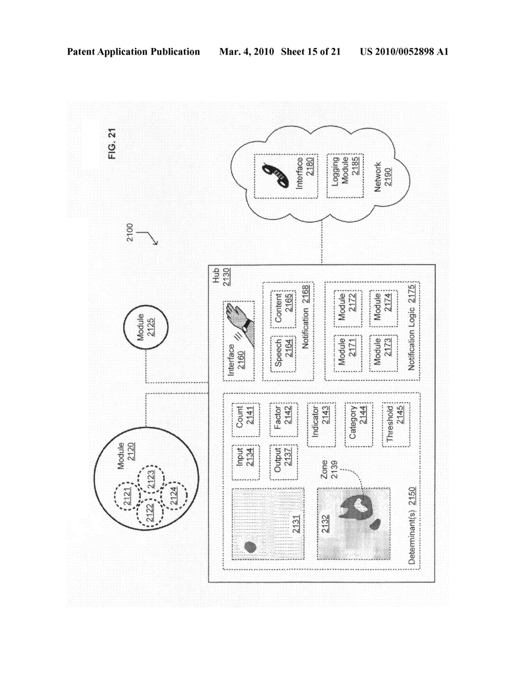 Health-related signaling via wearable items - diagram, schematic, and image 16