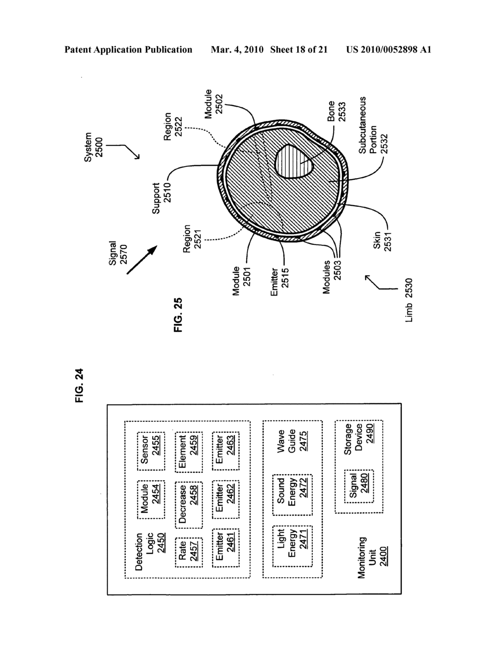 Health-related signaling via wearable items - diagram, schematic, and image 19