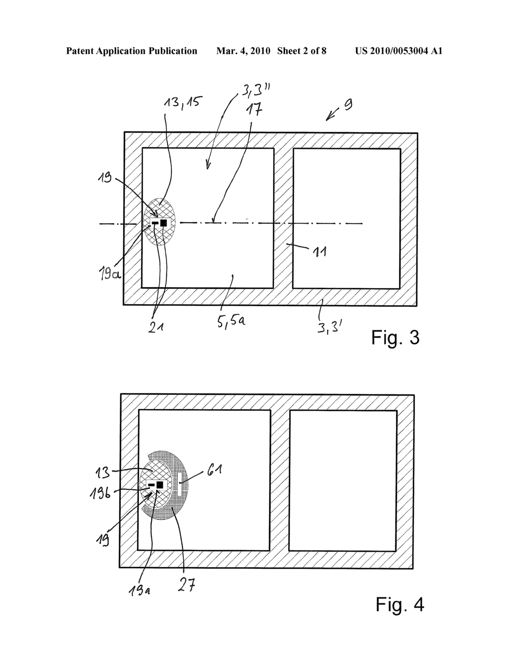 Beam shaping means for external and/or roof antennas on vehicles, and associated antenna - diagram, schematic, and image 03