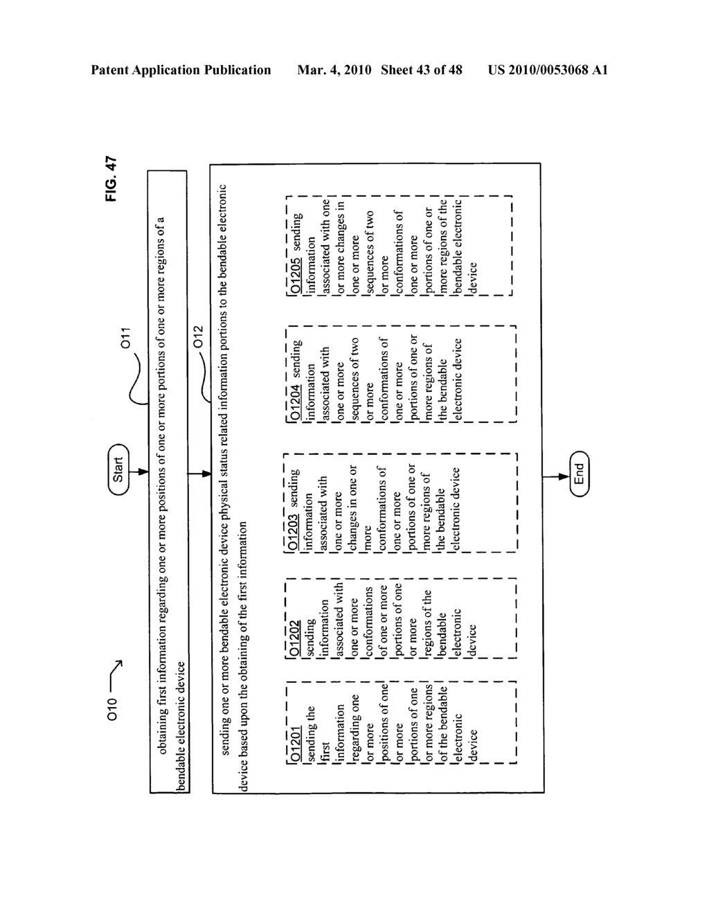 Bendable electronic device status information system and method - diagram, schematic, and image 45