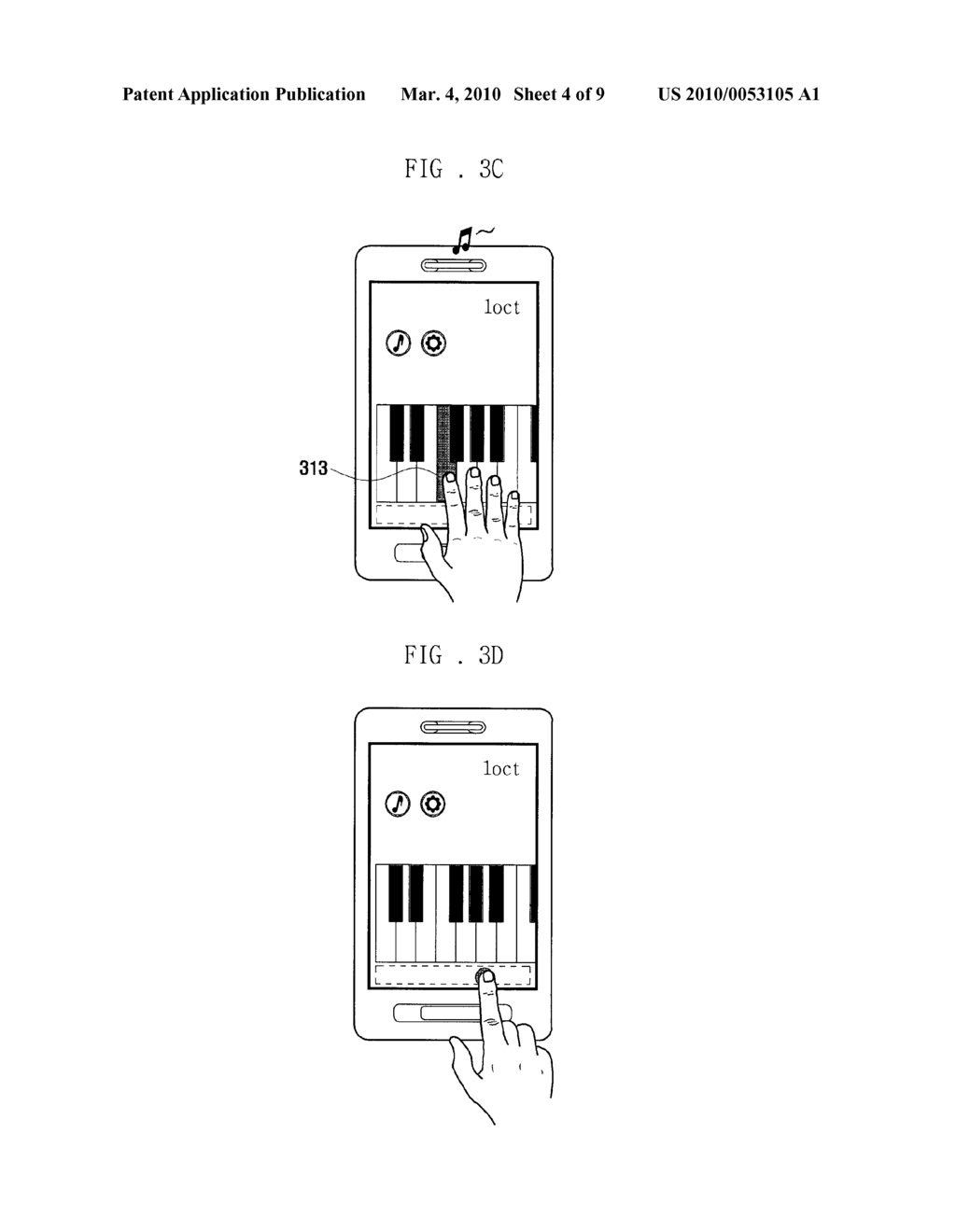 SONG WRITING METHOD AND APPARATUS USING TOUCH SCREEN IN MOBILE TERMINAL - diagram, schematic, and image 05