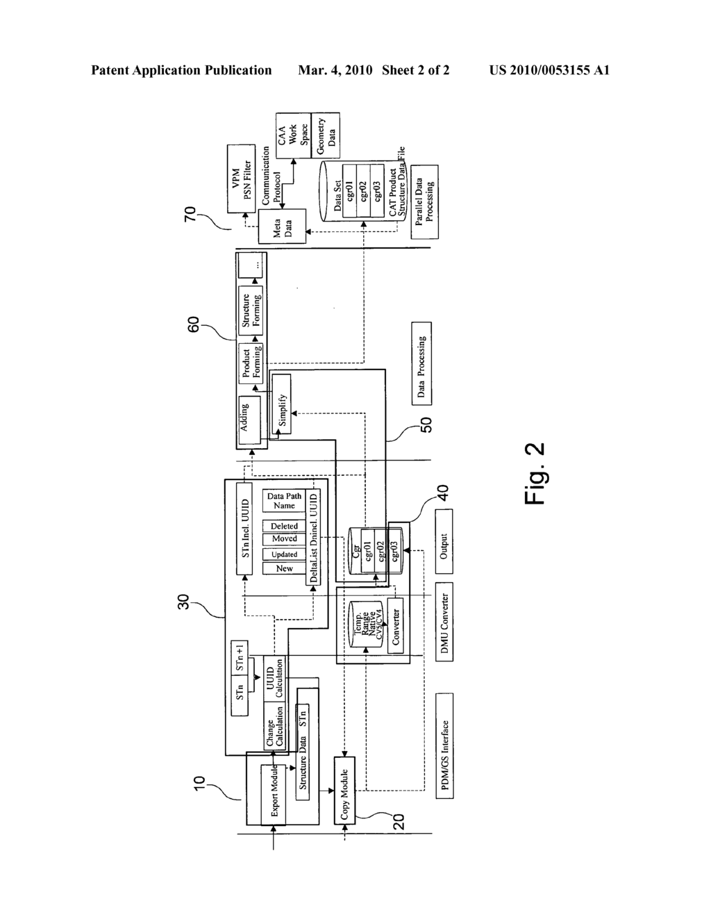 Method for Improving the Performance in Processing an Interprocess Digital Mockup - diagram, schematic, and image 03