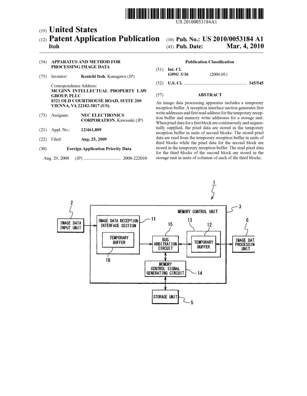 Apparatus and method for processing image data - diagram, schematic, and image 01