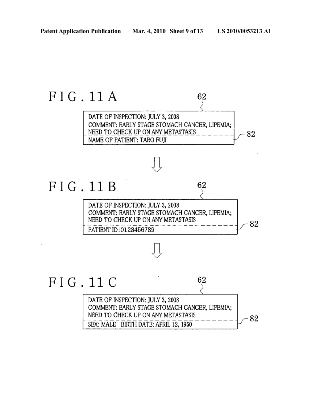 Medical image display apparatus and method, and program for displaying medical image - diagram, schematic, and image 10