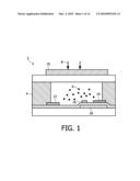 DISPLAY DEVICE USING MOVEMENT OF PARTICLES diagram and image