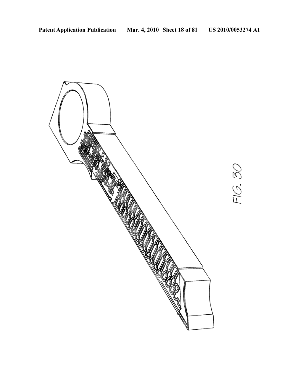 INKJET NOZZLE ASSEMBLY HAVING RESISTIVE ELEMENT SPACED APART FROM SUBSTRATE - diagram, schematic, and image 19