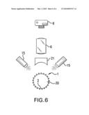 System and method to illuminate and image the inside diameter of a stent diagram and image