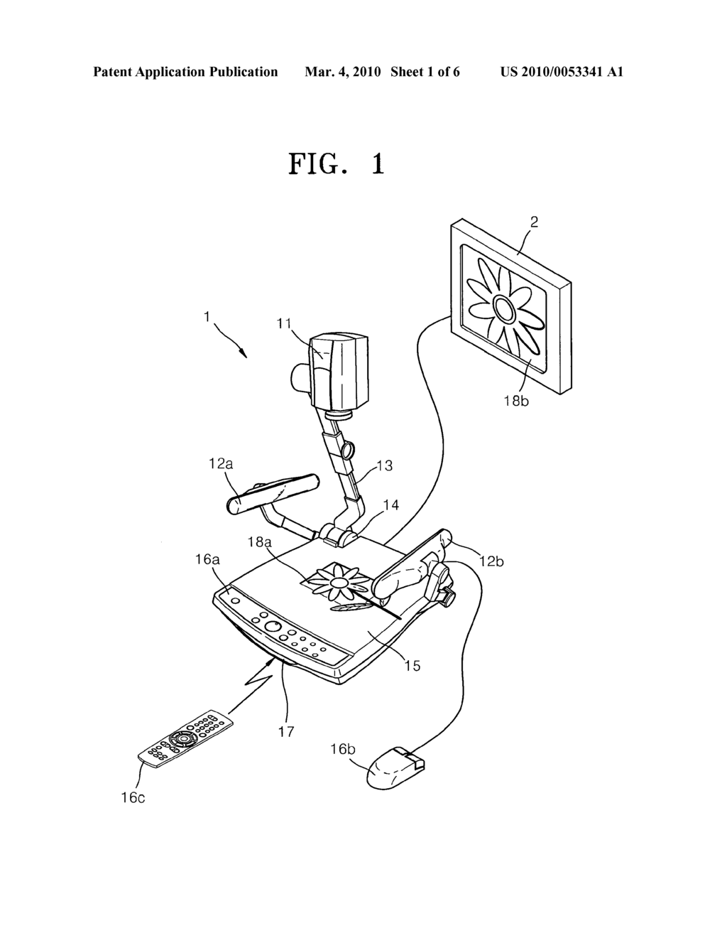 VIDEO PRESENTING SYSTEM HAVING OUTPUTS FOR DUAL IMAGES - diagram, schematic, and image 02