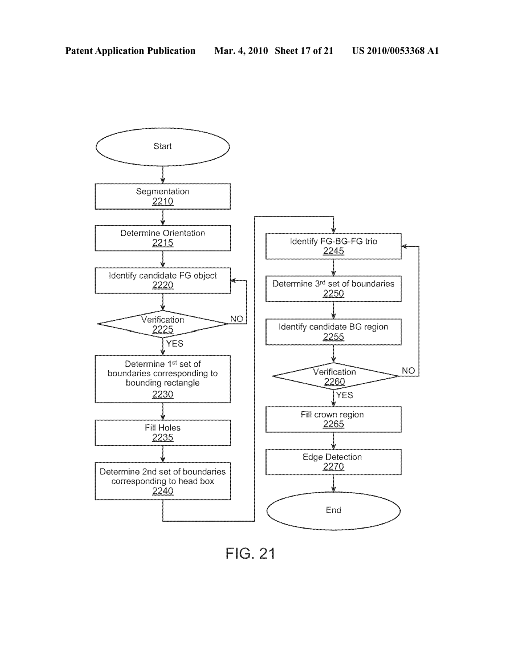 FACE TRACKER AND PARTIAL FACE TRACKER FOR RED-EYE FILTER METHOD AND APPARATUS - diagram, schematic, and image 18