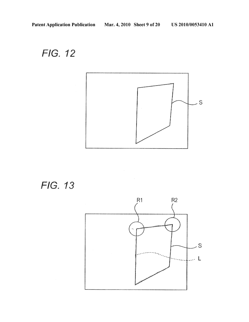 IMAGE PROCESSING APPARATUS FOR EXTRACTING QUADRANGLE AREA IN IMAGE - diagram, schematic, and image 10