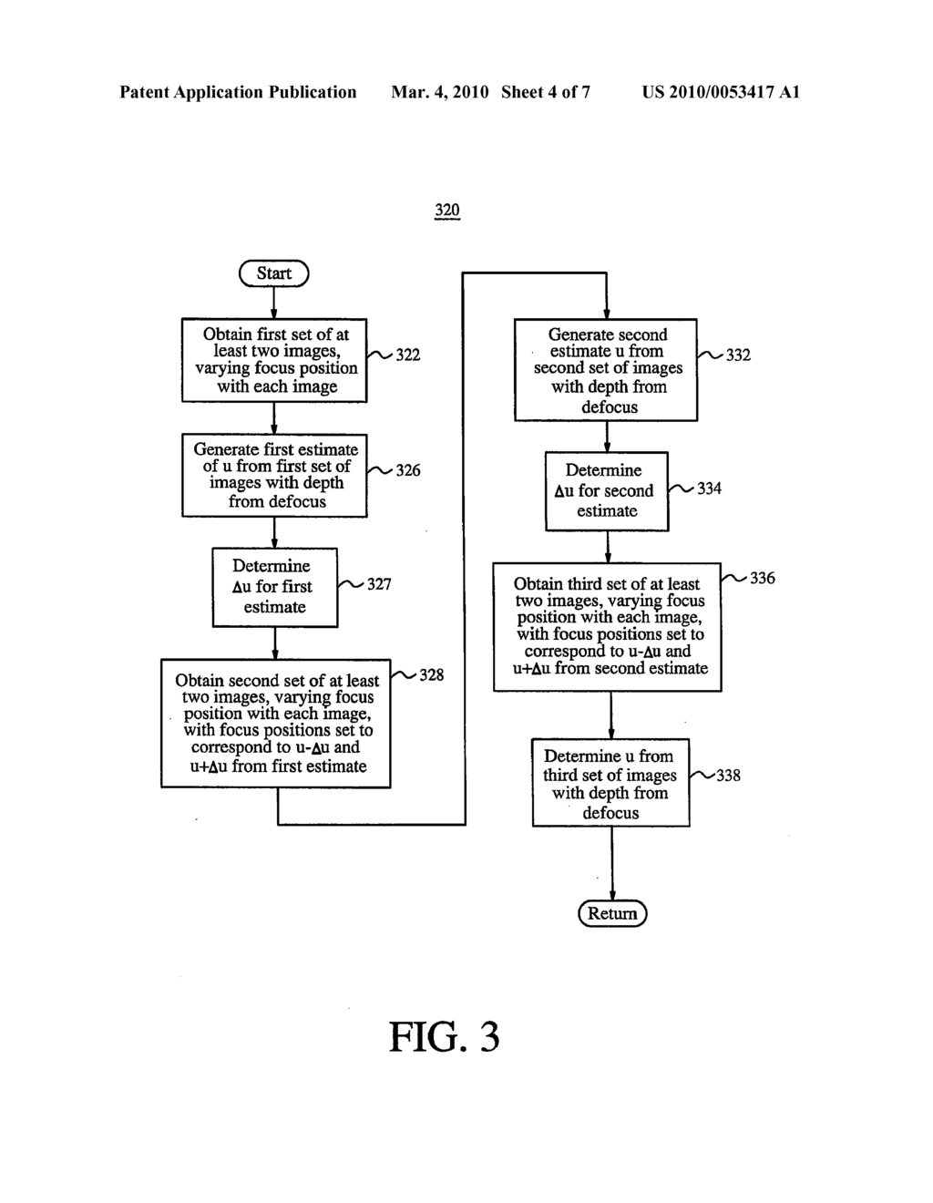 APPARATUS, METHOD, AND MANUFACTURE FOR ITERATIVE AUTO-FOCUS USING DEPTH-FROM-DEFOCUS - diagram, schematic, and image 05