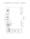 SYSTEM AND METHODS FOR TELEVISION WITH INTEGRATED SURROUND PROJECTION SYSTEM diagram and image