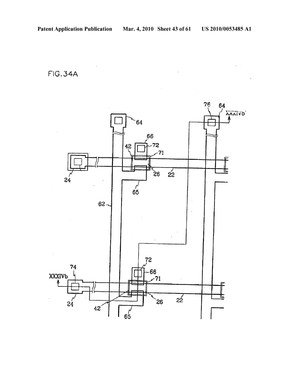 LIQUID CRYSTAL DISPLAY AND METHOD FOR FABRICATING THE SAME - diagram, schematic, and image 44