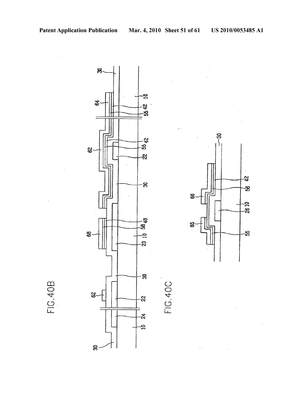 LIQUID CRYSTAL DISPLAY AND METHOD FOR FABRICATING THE SAME - diagram, schematic, and image 52