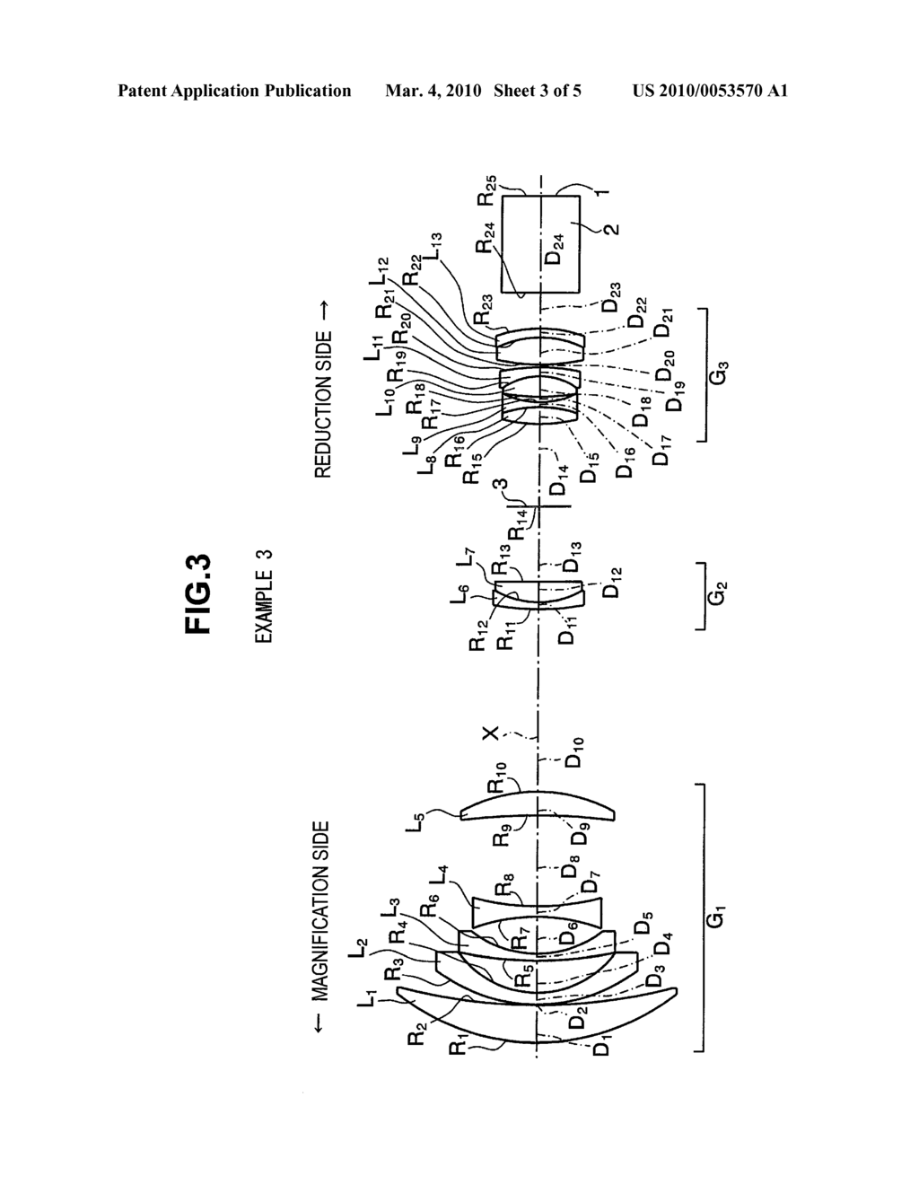 PROJECTION LENS AND PROJECTION DISPLAY DEVICE USING THE SAME - diagram, schematic, and image 04