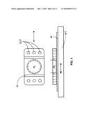 Liquid Immersion Lithography System Comprising a Tilted Showerhead Relative to a Substrate diagram and image