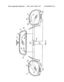 EXTERIOR REFLECTIVE MIRROR ELEMENT FOR A VEHICULAR REARVIEW MIRROR ASSEMBLY diagram and image