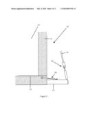 Reinforced Retractable Projection Screen with a Tab Tensioning System and a Border diagram and image