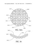 Light distribution board having multiple light gratings each with many arciform lenses diagram and image