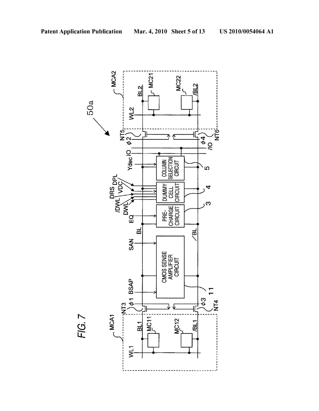 SEMICONDUCTOR MEMORY DEVICE - diagram, schematic, and image 06