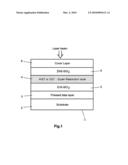 OPTICAL STORAGE MEDIUM AND RESPECTIVE APPARATUS FOR RECORDING AND/OR READING DATA diagram and image